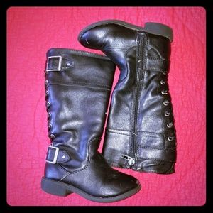 Madden Girl kids riding boots